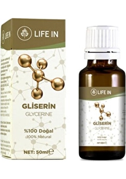 Gliserin 50 ml Nemlendirici Etkili Yağ Cilt Bakımı İçin Doğal Ürün fiyatları