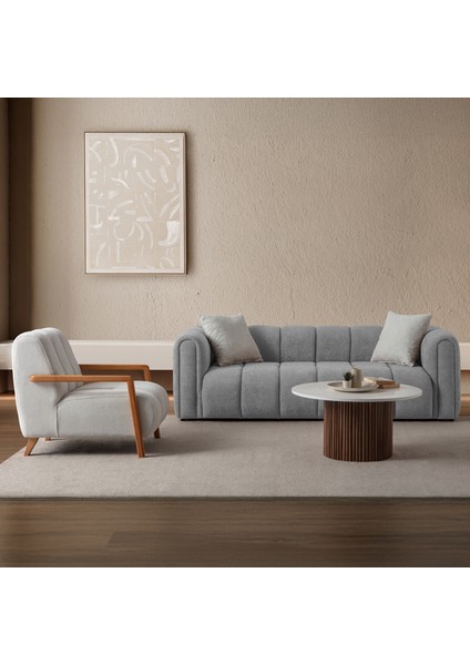 Nline Koltuk Takımı 3+1 Gri modelleri