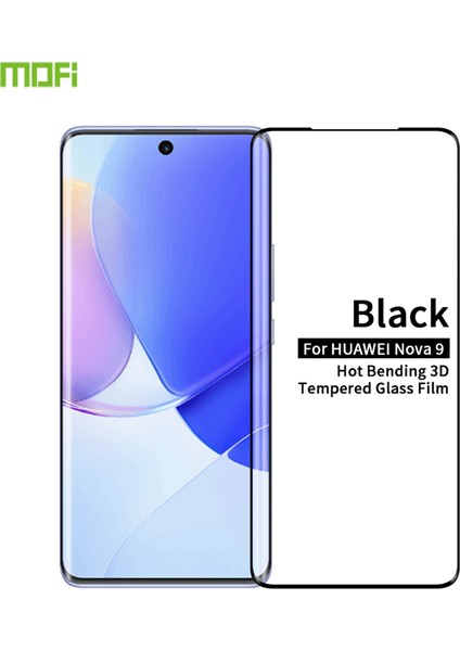 Huawei Nova 9 Için 9h 3D Sıcak Bükme Temperli Cam Film (Yurt Dışından)