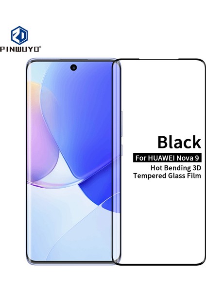 Huawei Nova 9 Için 9h 3D Sıcak Bükme Temperli Cam Film (Yurt Dışından)