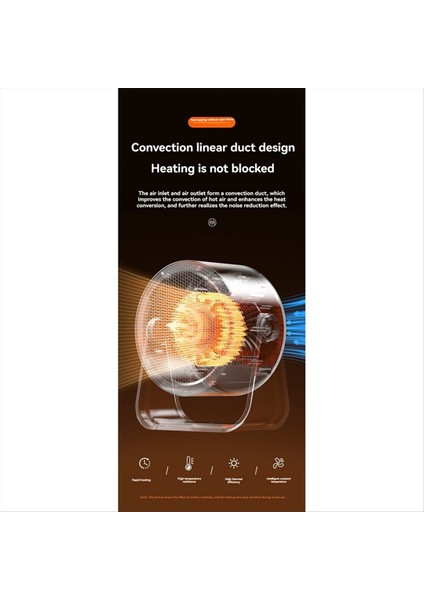 500W Elektrikli Isıtıcı Taşınabilir Masaüstü Sıcak Hava Üfleyici Kış Ofis Yatak Odası Hızlı Isıtma Fanı (Abd) Için Küçük Alan Isıtıcı B (Yurt Dışından) fırsatları