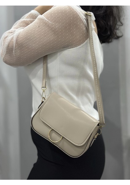 Sptrns Bej Cilt Mossi Çanta (Beden: Standart)