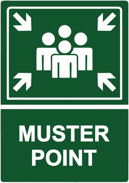 Muster Poınt Isg Uyarı Levhası Pvc A5 15X21 cm