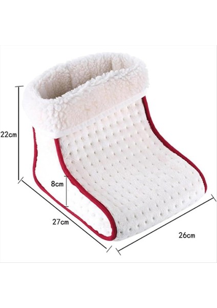 Elektrikli Ayak Daha Sıcak Çift Taraflı Elektrikli Ayak Isıtma Pedi Ayak Isıtıcılar Masa Masası Eu Fişi Altında Ev Ofis Için (Yurt Dışından) indirimleri