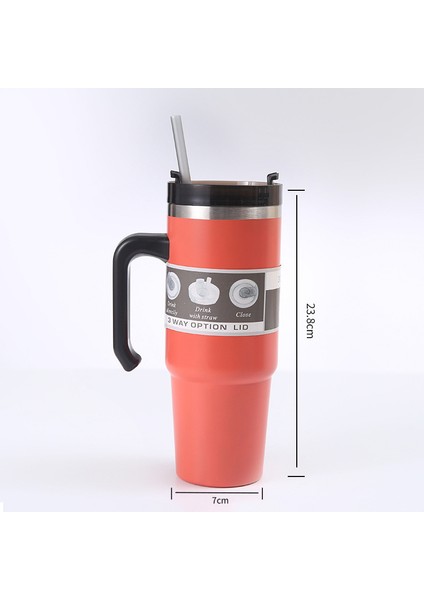 Pipetli Paslanmaz Çelik Söndürülmüş Termos Kupası (Yurt Dışından) indirimleri