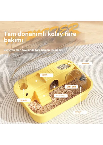 Hamster Kafesi Ekstra Büyük Lüks Altın Ipek Ayı Kafesi (Yurt Dışından) fiyatları