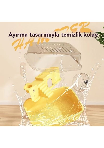 Hamster Kafesi Ekstra Büyük Lüks Altın Ipek Ayı Kafesi (Yurt Dışından) fırsatları