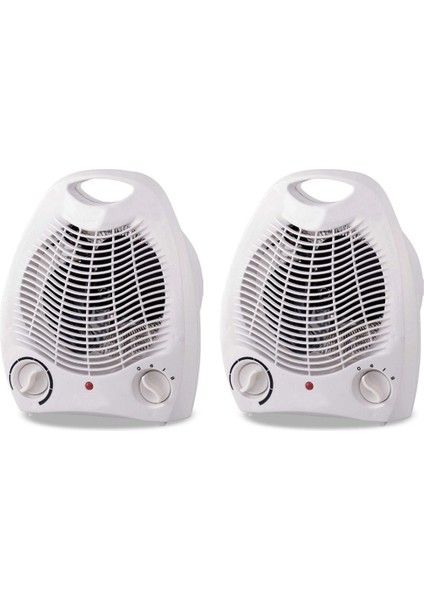 2x 2000W Elektrikli Fan Odası Isıtıcı 220V Taşınabilir Elektrik Alan Isıtıcı Mini 3 Isıtma Ayarları Ab Fişi (Yurt Dışından)