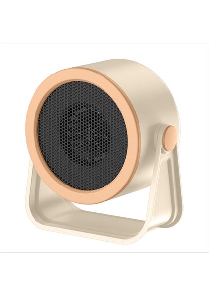 Küçük Taşınabilir Isıtıcı Düşük Gürültülü Isıtıcı Masaüstü Yatak Odası Ofis Hızlı Isıtma Isıtıcı Bizi Krem Beyaz (Yurt Dışından)