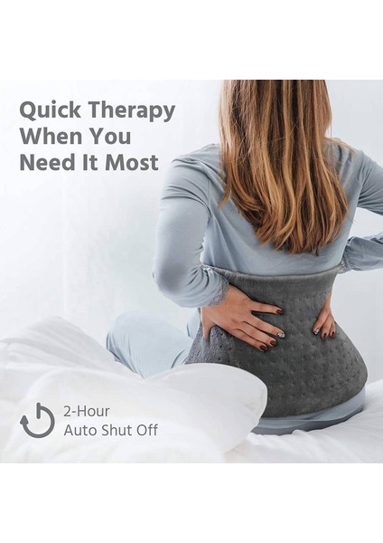 2x ve Kramplar Için Ekstra Büyük Elektrikli Isıtma Pedi 12X24 Inç - Nemli ve Kuru Terapi Için Abd Fişi (Yurt Dışından) indirimleri