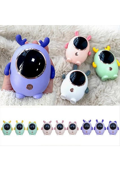 3pcs Karikatür El Sıcaklık Taşınabilir USB Şarj Edilebilir Dijital Soba El Isırıcıları Mini Elektrikli Isıtıcı Pembe (Yurt Dışından) fiyatları