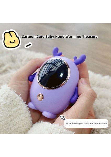 3pcs Karikatür El Sıcaklık Taşınabilir USB Şarj Edilebilir Dijital Soba El Isırıcıları Mini Elektrikli Isıtıcı Pembe (Yurt Dışından) indirimleri