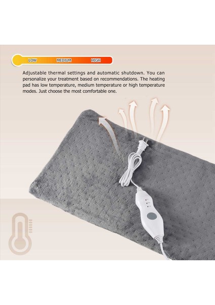 ve Kramplar Için Ekstra Büyük Elektrikli Isıtma Pedi 12X24 Inç -Nemli ve Kuru Terapi Için Büyük Isı Abd Fişi (Yurt Dışından) modelleri