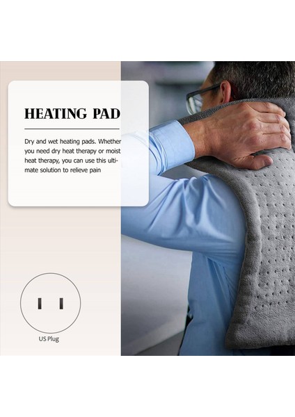 ve Kramplar Için Ekstra Büyük Elektrikli Isıtma Pedi 12X24 Inç -Nemli ve Kuru Terapi Için Büyük Isı Abd Fişi (Yurt Dışından) fırsatları