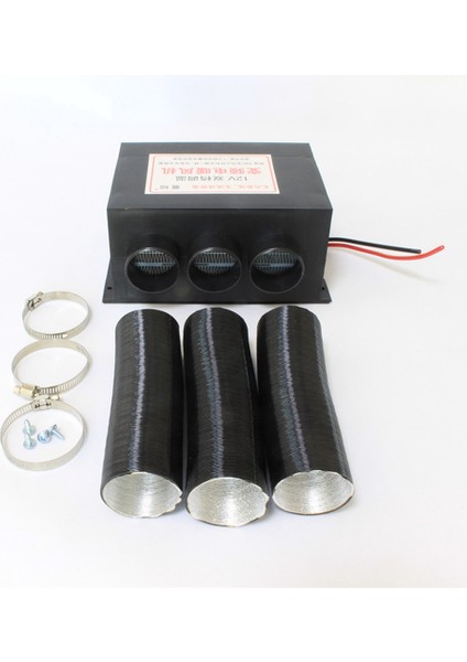 12V 3 Bağlantı Noktalı Araba Isıtıcı Dolandırıcı Evrensel Dc Araba Kamyonu Isıtıcı Otomotiv Hava Isıtıcı Fanı (Yurt Dışından) modelleri