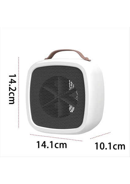 Taşınabilir Alan Isıtıcı Mini Masaüstü Sıcak Hava Fan Havalı Hafif Elektrikli Isıtıcı Homeoffice Için Hızlı Isıtma (Ab) (Yurt Dışından) fiyatları