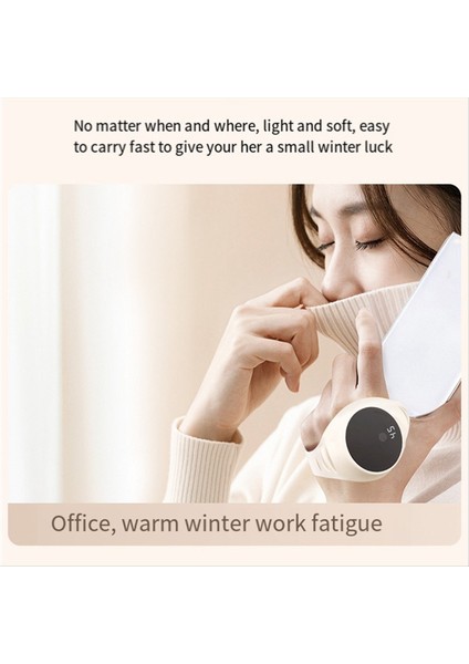 Elektrikli El Isırıcılar Isıtma Bilezik 2 Içinde 1 Kamp Cep El Sıcak Bilezik LCD Ekran Hızlı Isıtma Siyahı (Yurt Dışından) fırsatları