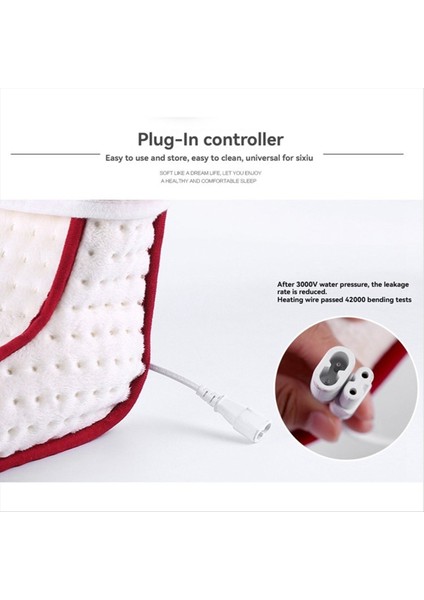 Elektrikli Ayak Daha Sıcak Çift Taraflı Elektrikli Ayak Isıtma Pedi Ayak Isıtıcılar Ev Ofis Için Masa Masası Abd Fiş-B (Yurt Dışından)