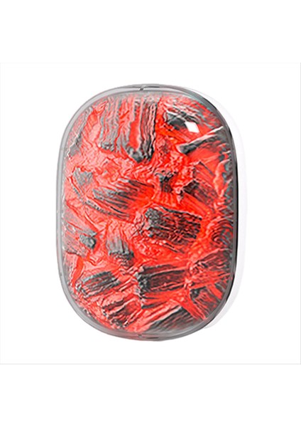 El Sıcak Yeni Alev El Daha Sıcak Dinamik Kömür Yangın Atmosferi Işığı El Isıtıcılar Şarj Edilebilir Beyaz (Yurt Dışından)