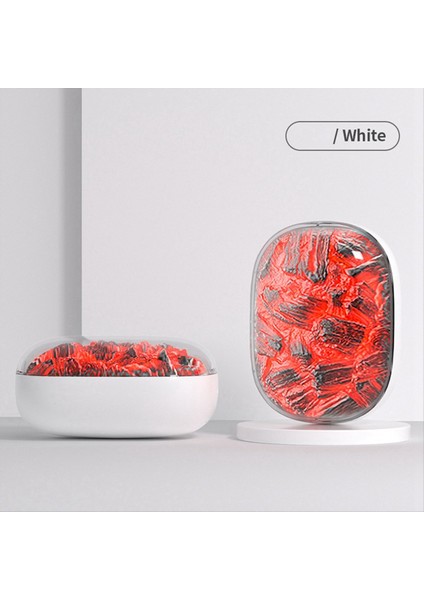 El Sıcak Yeni Alev El Daha Sıcak Dinamik Kömür Yangın Atmosferi Işığı El Isıtıcılar Şarj Edilebilir Beyaz (Yurt Dışından) modelleri