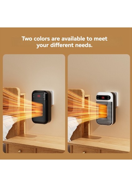 Elektrikli Duvar Alanı Isıtıcı Taşınabilir Isıl Kapalı 500W Isıtıcı Kış Ev Isıtıcı LED Izleyim Beyaz Beyaz (Yurt Dışından) modelleri