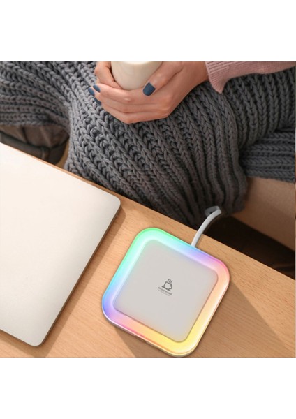 Akıllı Kupa Isıtıcı Kahve Masa Otomatik Kapatın Kahve Kupası Sıcak Kahve Kahve Sıcaklığı Masa Kullanın Içecekleri Kaplamak (Yurt Dışından)