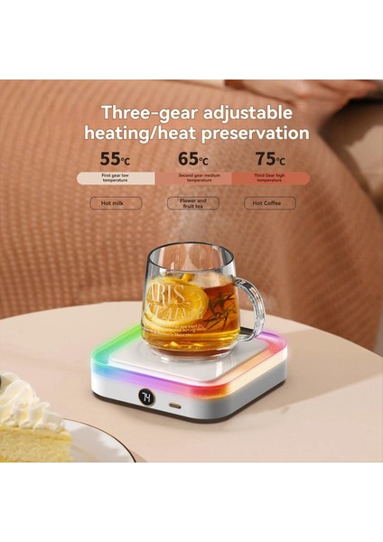 Akıllı Kupa Isıtıcı Kahve Masa Otomatik Kapatın Kahve Kupası Sıcak Kahve Kahve Sıcaklığı Masa Kullanın Içecekleri Kaplamak (Yurt Dışından) fırsatları