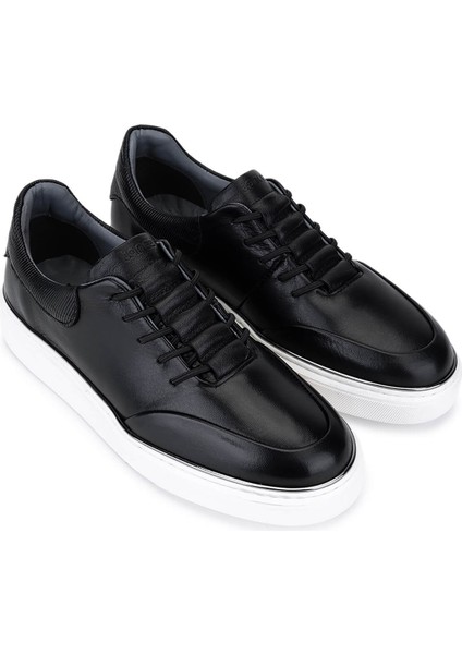 Erkek Hakiki Deri Siyah Sneakers & Spor Ayakkabı 530 1275 Erk Ayk SK25-26 Sıyah fiyatları