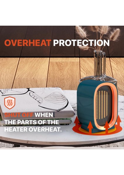 Kapalı 1200W Için Elektrikli Isıtıcı 1200W Ptc Ofis Odası Için Taşınabilir Fan Yatak Odası Masaüstü Için Akıllı Kullanışlı Isıtıcı Us A Fiş A (Yurt Dışından) indirimleri