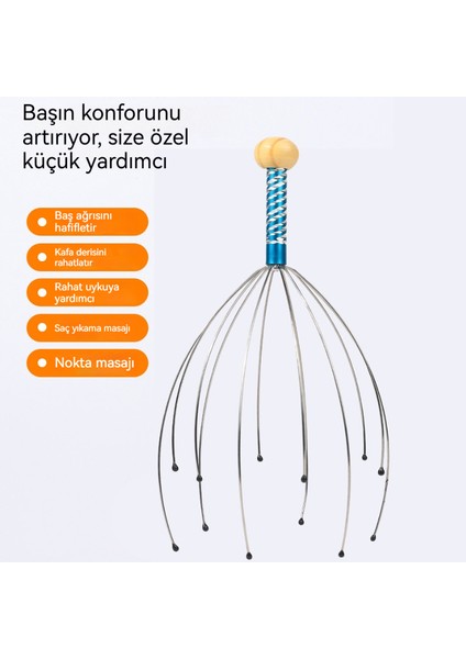 Sekiz Kollu Baş Masaj Aleti, Rahatlatıcı (Yurt Dışından) fiyatları