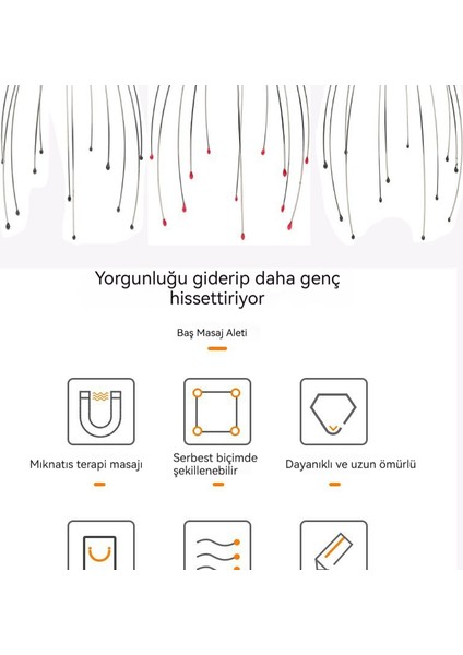Sekiz Kollu Baş Masaj Aleti, Rahatlatıcı (Yurt Dışından) fırsatları