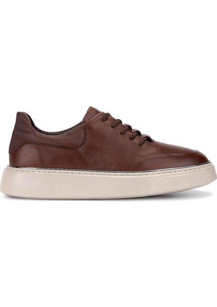Erkek Hakiki Deri Kahverengi Sneakers & Spor Ayakkabı 530 1275 Erk Ayk SK25-26 Kahve