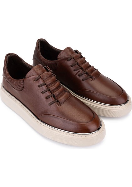 Erkek Hakiki Deri Kahverengi Sneakers & Spor Ayakkabı 530 1275 Erk Ayk SK25-26 Kahve fiyatları