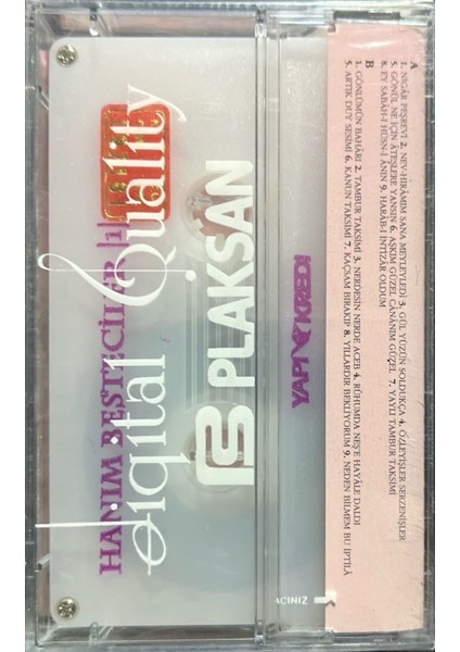 Açılmamış Jelatininde Kaset Hanım Besteciler 1 Inci Çayırlı Serap Mutlu Akbulut Kaset fiyatları