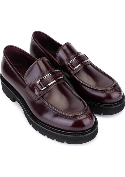 Erkek Hakiki Deri Bordo Loafer Ayakkabı 667 20922 Erk Ayk Y25 Bordeaux fiyatları