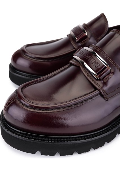 Erkek Hakiki Deri Bordo Loafer Ayakkabı 667 20922 Erk Ayk Y25 Bordeaux modelleri