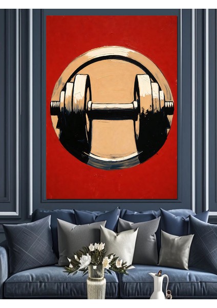 Dungle Vücut Çalışma Zamanı Dekoratif Kanvas - Mdf Ahşap Tablo modelleri