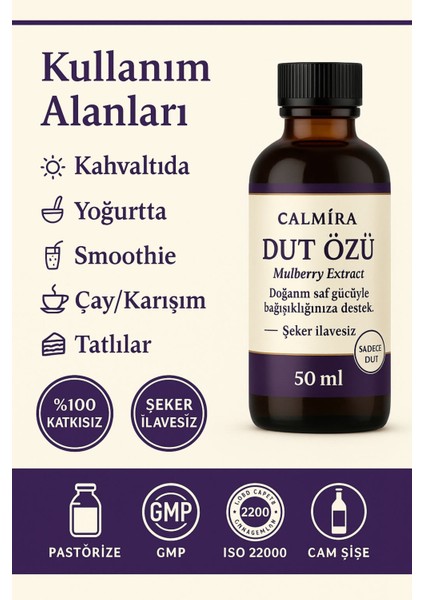 Dut Özü 50 gr Mini Boy (Soğuk Sıkım) - Sadece Dut fırsatları