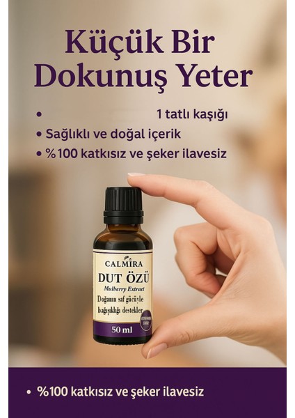 Dut Özü 50 gr Mini Boy (Soğuk Sıkım) - Sadece Dut