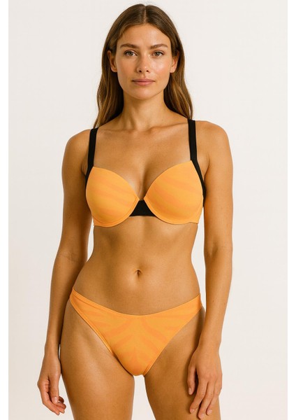 Kadın Turuncu Destekli Bikini Takımı – Ayarlanabilir Askılı & Hızlı Kuruyan Kumaş 1315-69 fiyatları