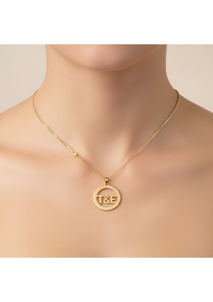 8 Ayar Altın Kolye Ucu E&t GM11330 1 gr