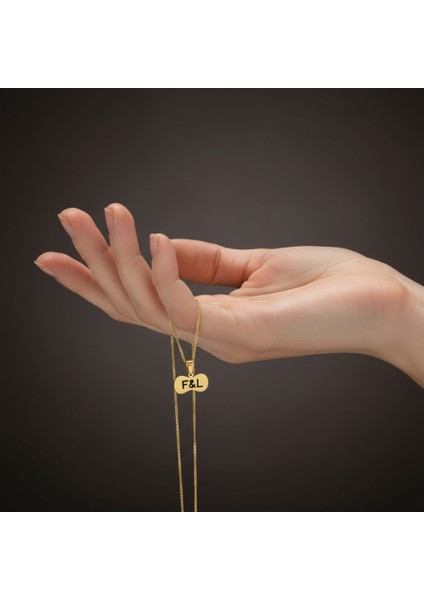 8 Ayar Altın Kolye Ucu F&l GM11449 1 gr fiyatları