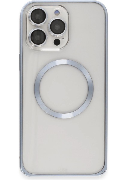 Sptrns Joko Iphone 13 Pro Max Kılıf Metal Bumper Magneticsafe Kapak - Sierra Blue fiyatları