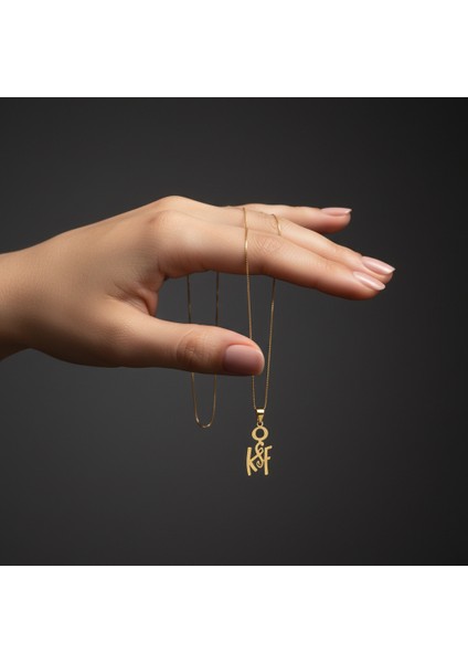 8 Ayar Altın Kolye Ucu F&k GM11441 0.5 gr fiyatları