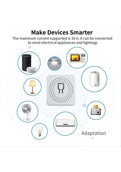 16A Mini Wifi Diy Işık Anahtarları Modül 2 Yönlü Kontrol Çalışması Tuya Akıllı Yaşam Için Alece Alice Google Home Home (Yurt Dışından) modelleri