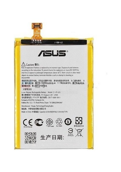 Batarya Pil Zenfone 6 T00G Z002 A600CG A601CG C11P1325 3230MAH