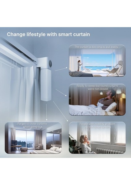 Tuka Wifi Akıllı Perde Motor Elektrik Perdeleri Açıcı Süper Sessiz Perde Pisti Alexa Eu Fiş Için Uzaktan Kumanda (Yurt Dışından) indirimleri