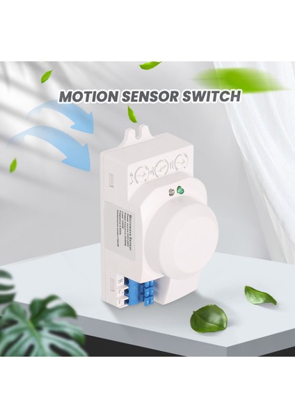 5 8ghz Hf Sistemi LED Mikrodalga 360 Derece Hareket Sensörü Işık Anahtarı Gövde Hareket Dedektörü (Yurt Dışından) fırsatları