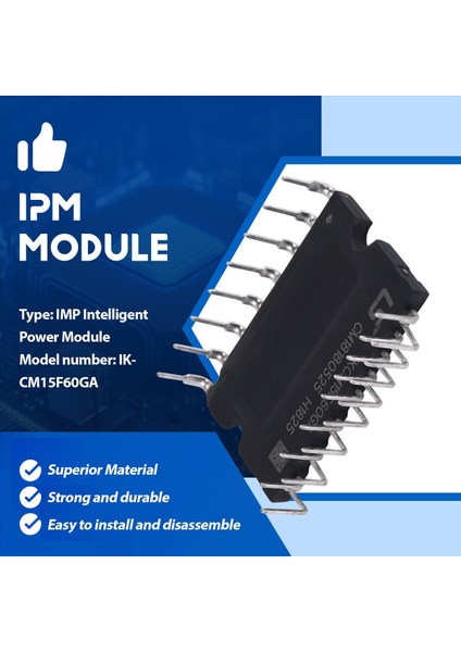 IKCM15F60GA 15A 600V Kontrol Entegre Güç Sistemi Ipm Akıllı Güç Modülü (Yurt Dışından) indirimleri