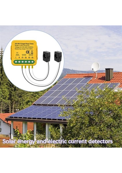 Tuya Wifi Güç Ölçer Monitörü 2ch Gerçek Zamanlı Enerji Akım Monitörü Otomasyon Bildirimleri Akıllı Yaşam Uzaktan Kumanda (Yurt Dışından) fırsatları